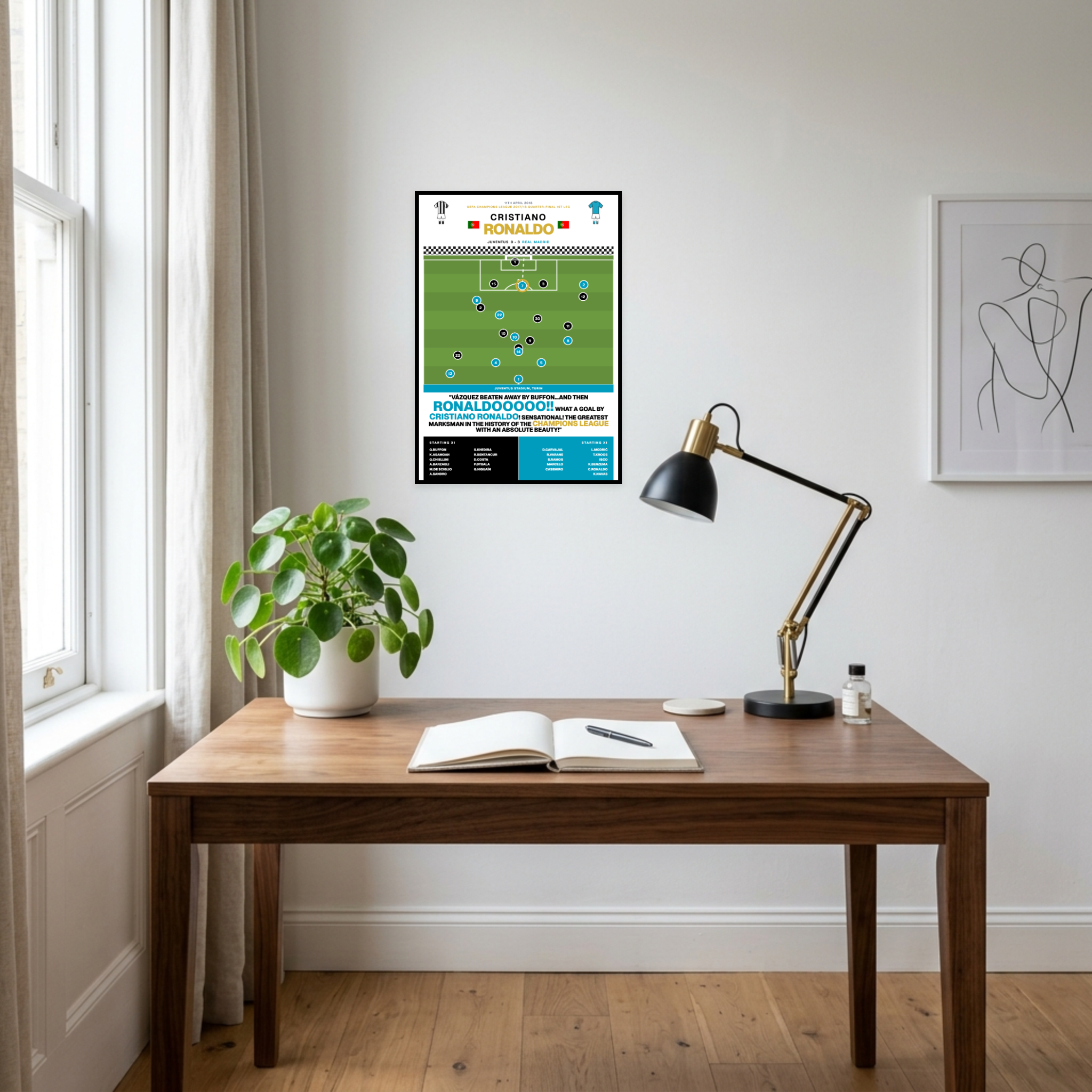 Cristiano Ronaldo Goal vs Juventus - UEFA Champions League 2017/18 - Real Madrid